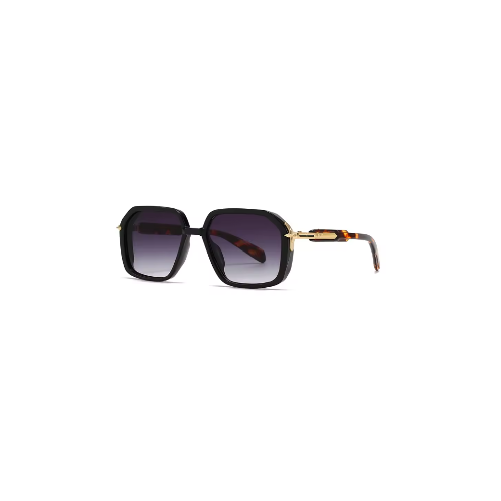 Retro Square Aviator Sunglasses