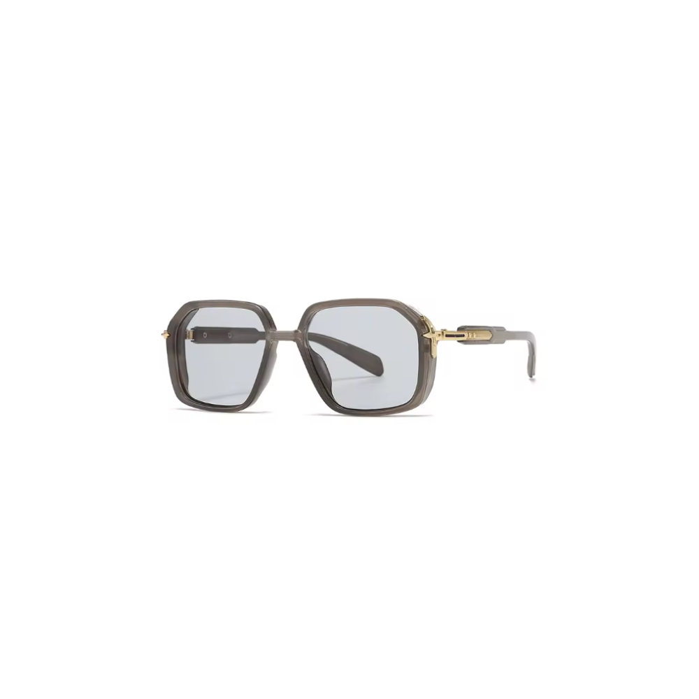 Retro Square Aviator Sunglasses