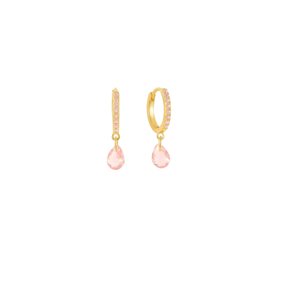 Rosy Radiance Earrings