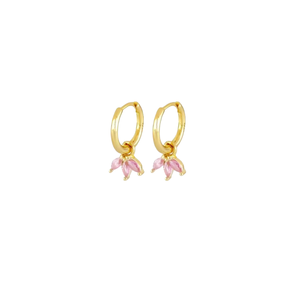 Rosy Radiance Earrings