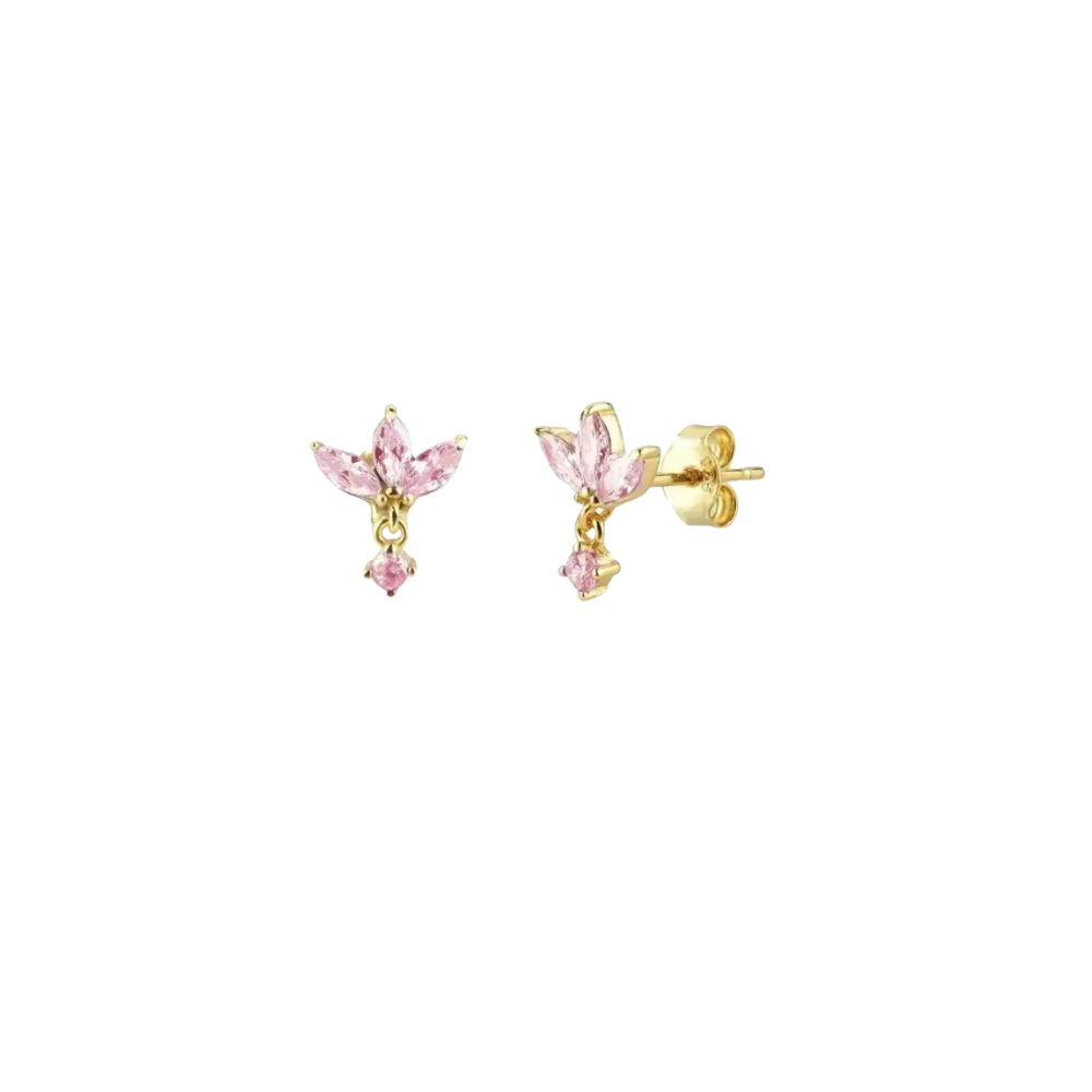 Rosy Radiance Earrings