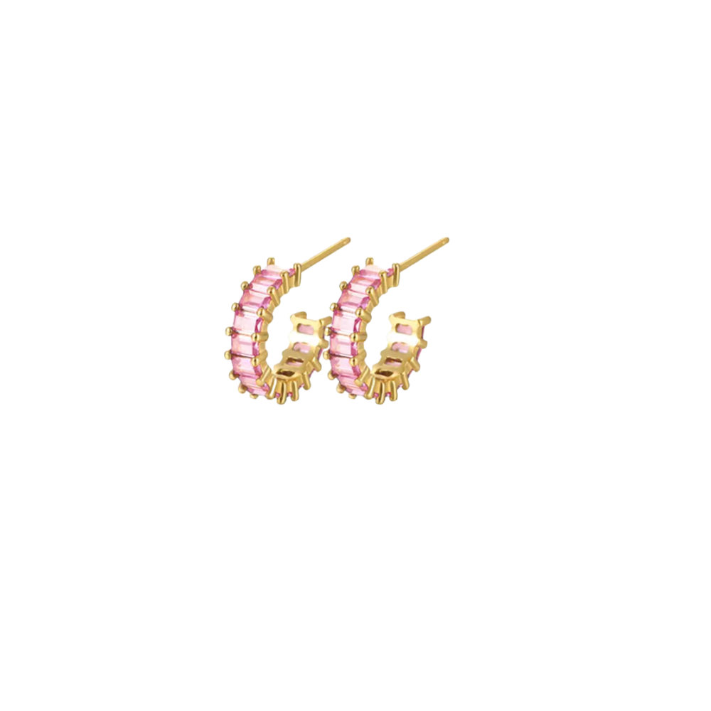 Rosy Radiance Earrings