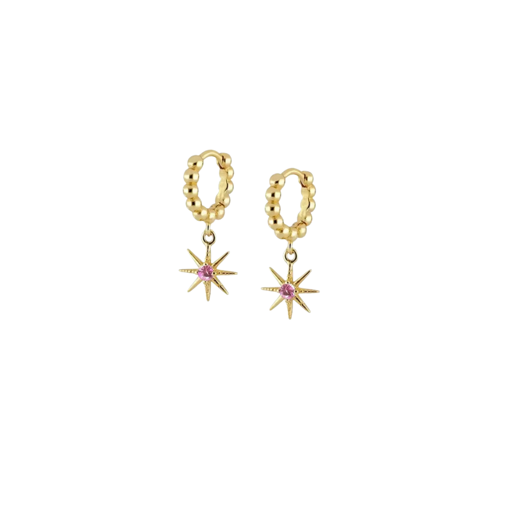 Rosy Radiance Earrings