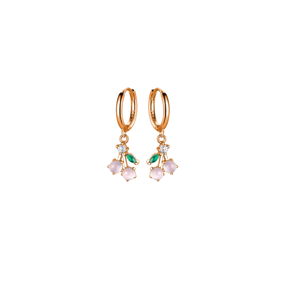 Rosy Radiance Earrings