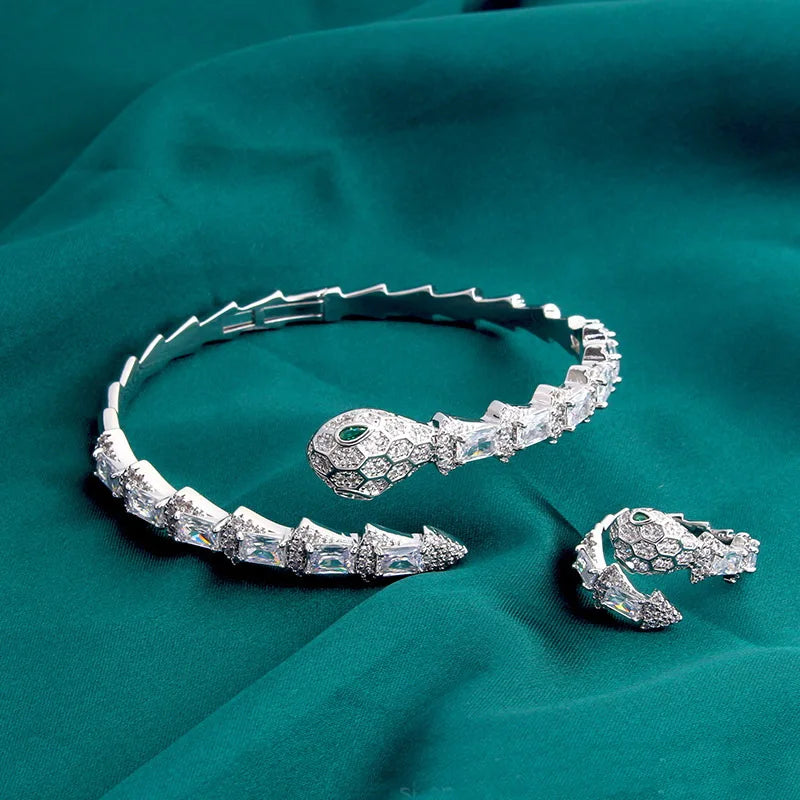 Diamante Snake Bracelet