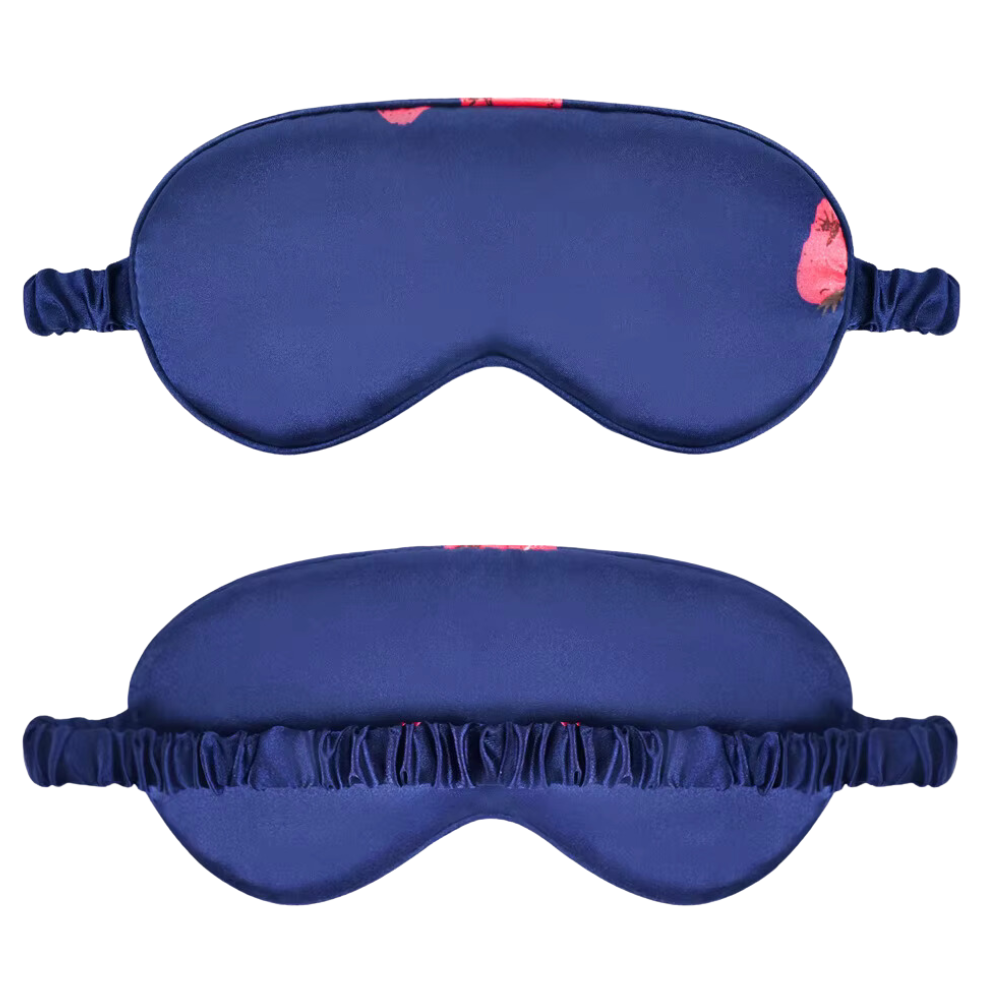 Strawberry Print Sleeping Mask