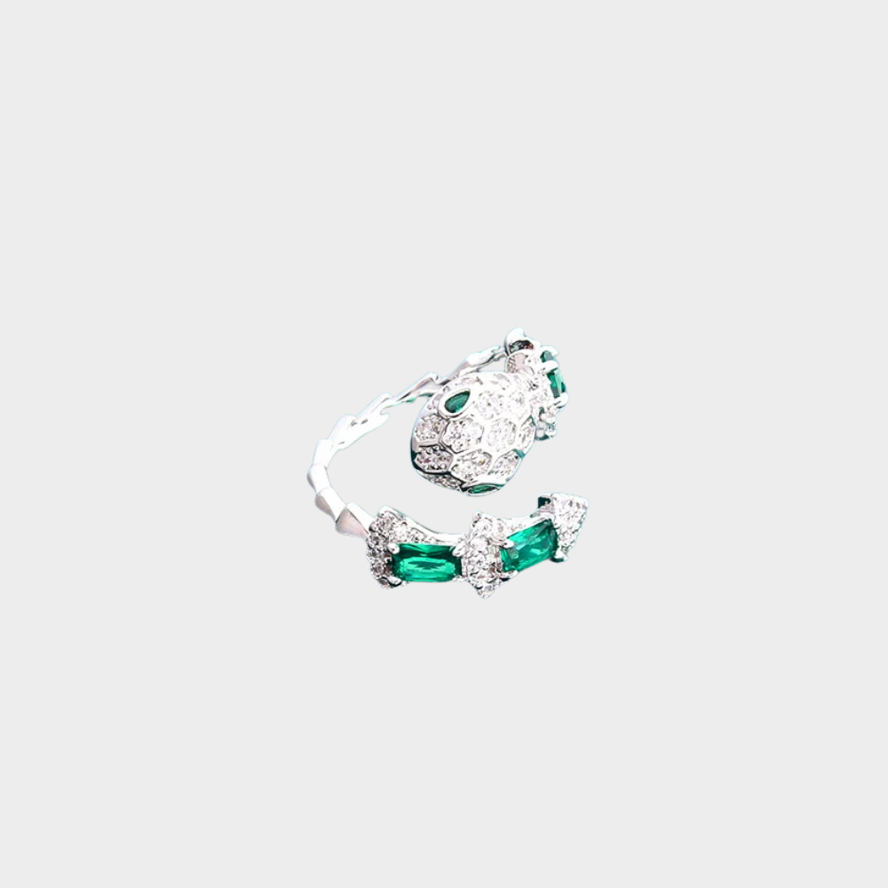 Bague serpent en diamant