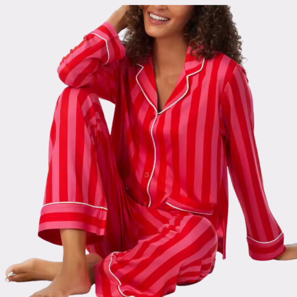 Striped PJ Set