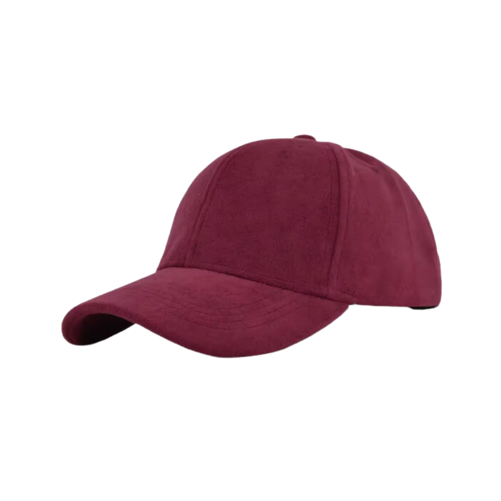 Suede Baseball Cap