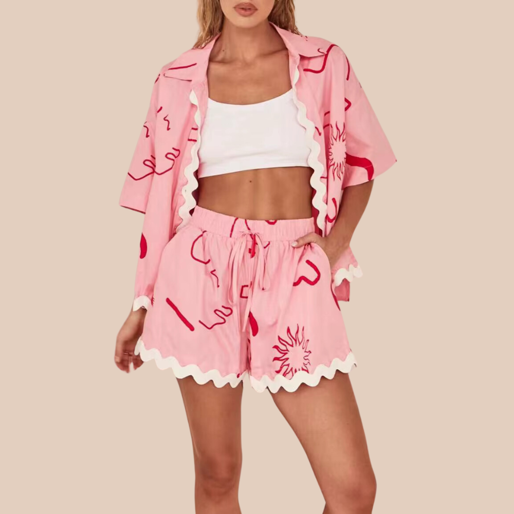 Summer Print PJ Set