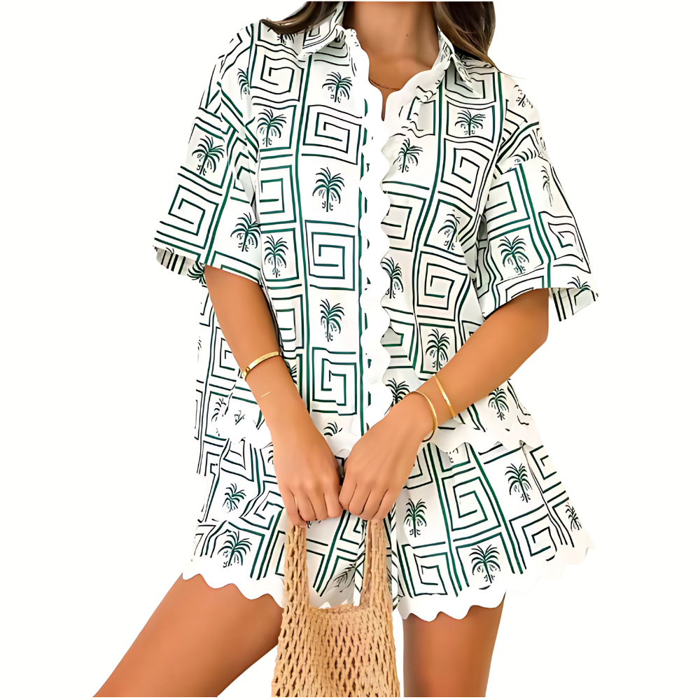 Summer Print PJ Set