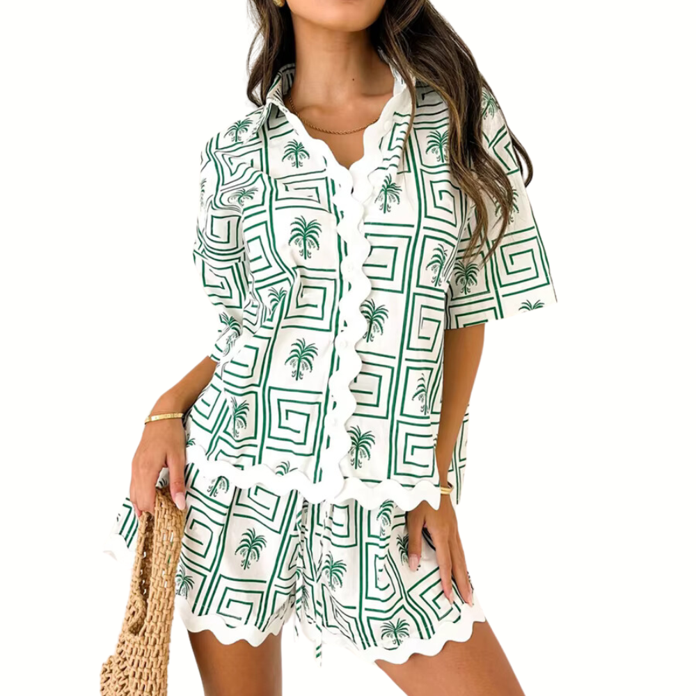 Summer Print PJ Set