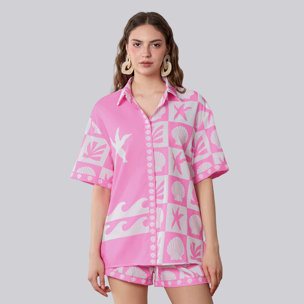 Summer Graphic PJ Set