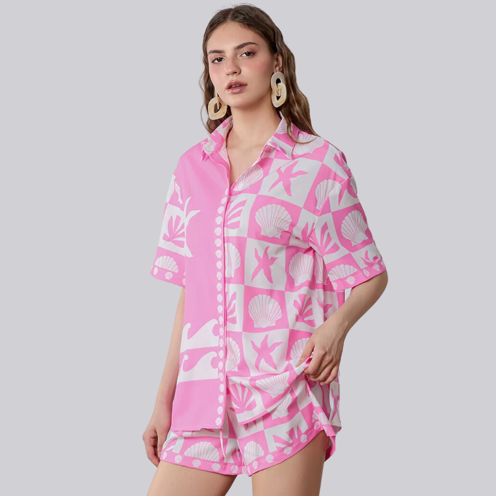 Summer Graphic PJ Set