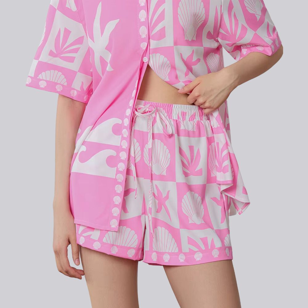 Summer Graphic PJ Set