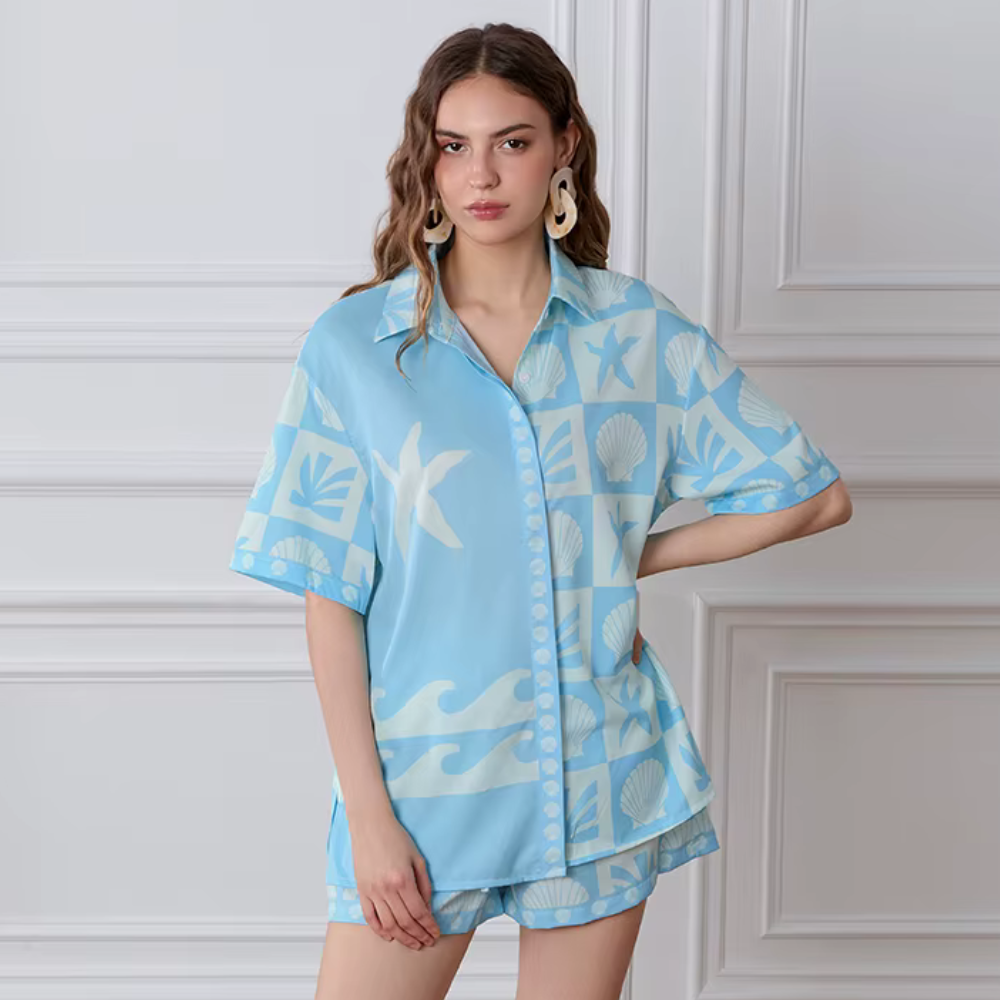 Summer Graphic PJ Set