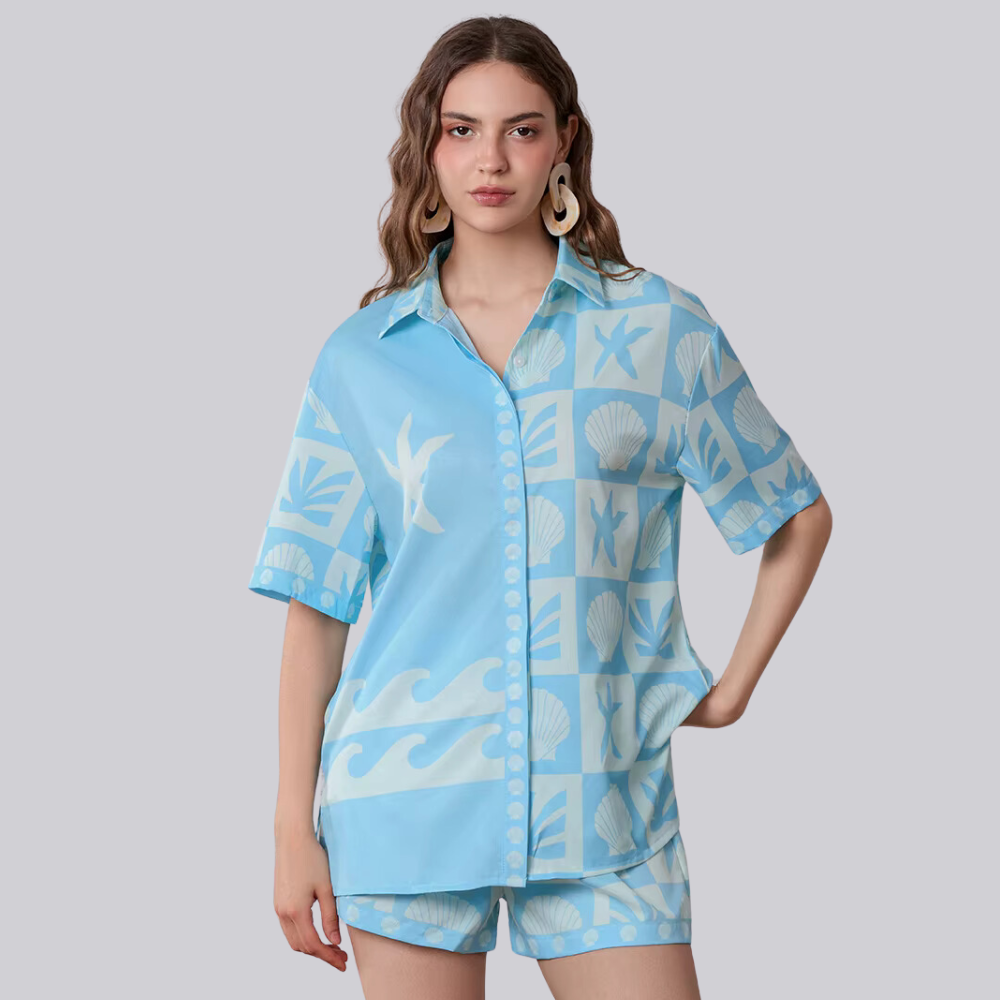 Summer Graphic PJ Set