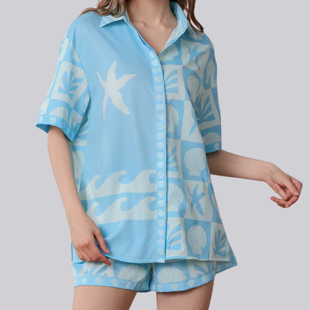 Summer Graphic PJ Set