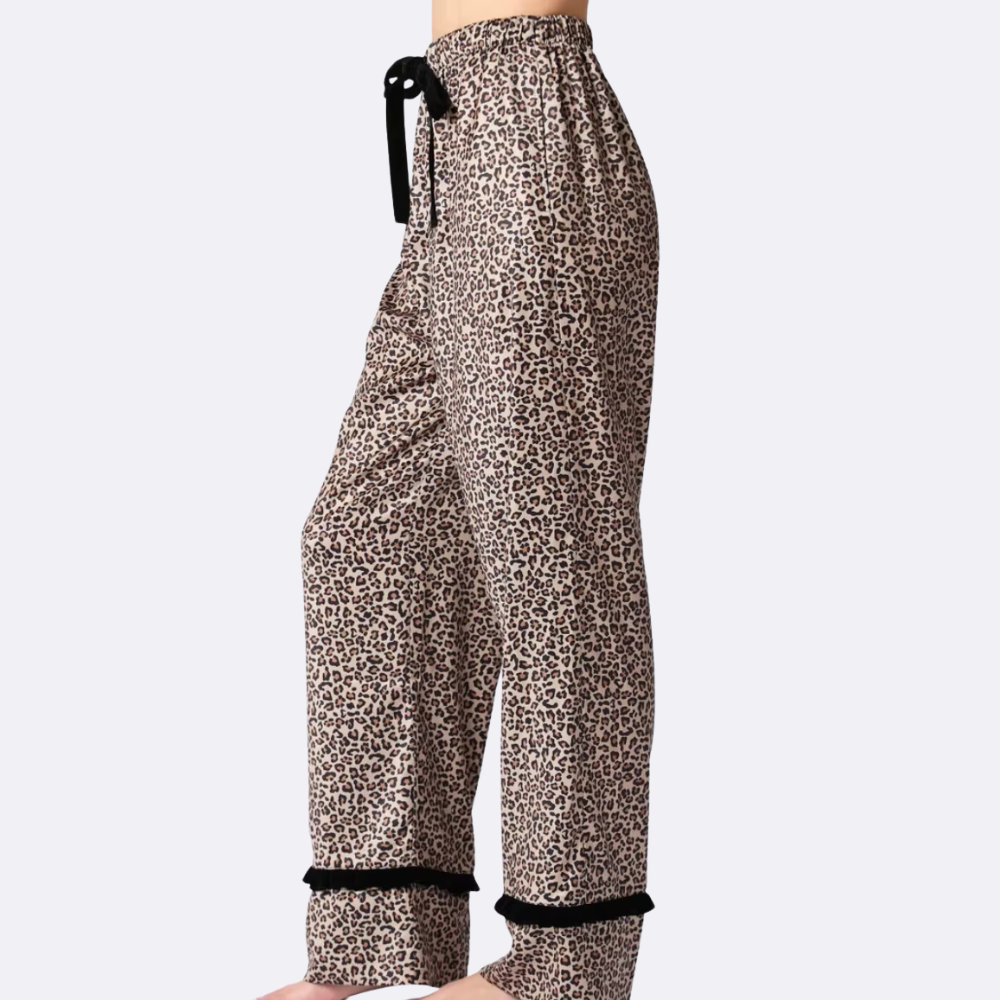 Leopard Print PJ set