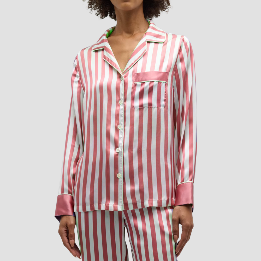 Striped Long Sleeve PJ Set