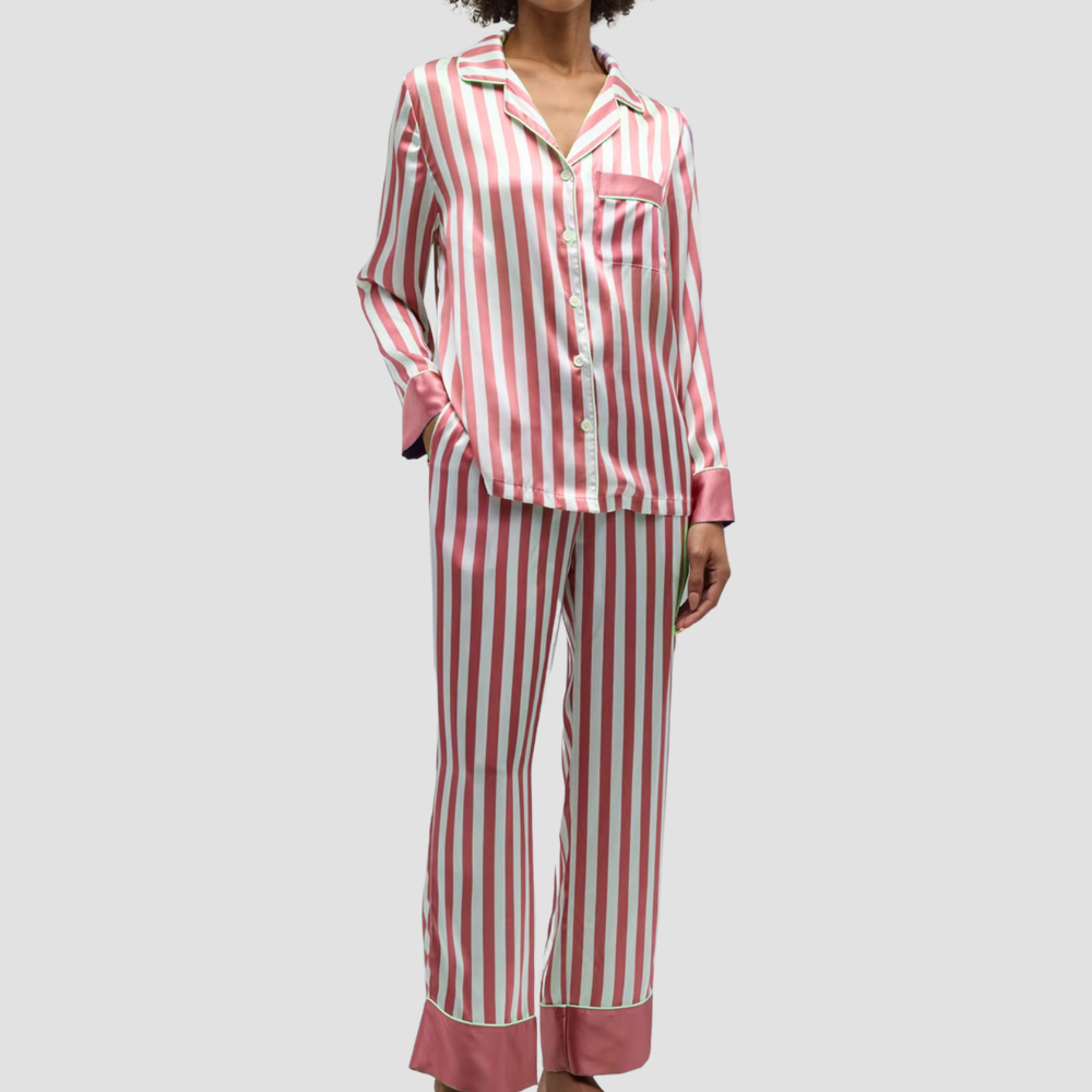 Striped Long Sleeve PJ Set