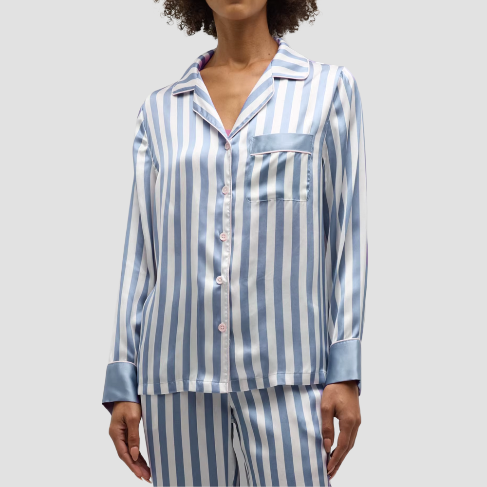 Striped Long Sleeve PJ Set