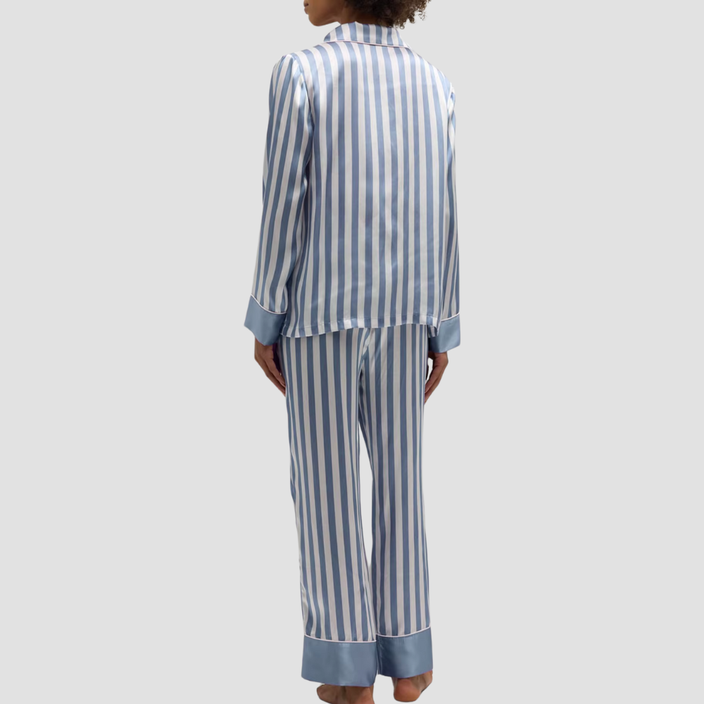 Striped Long Sleeve PJ Set