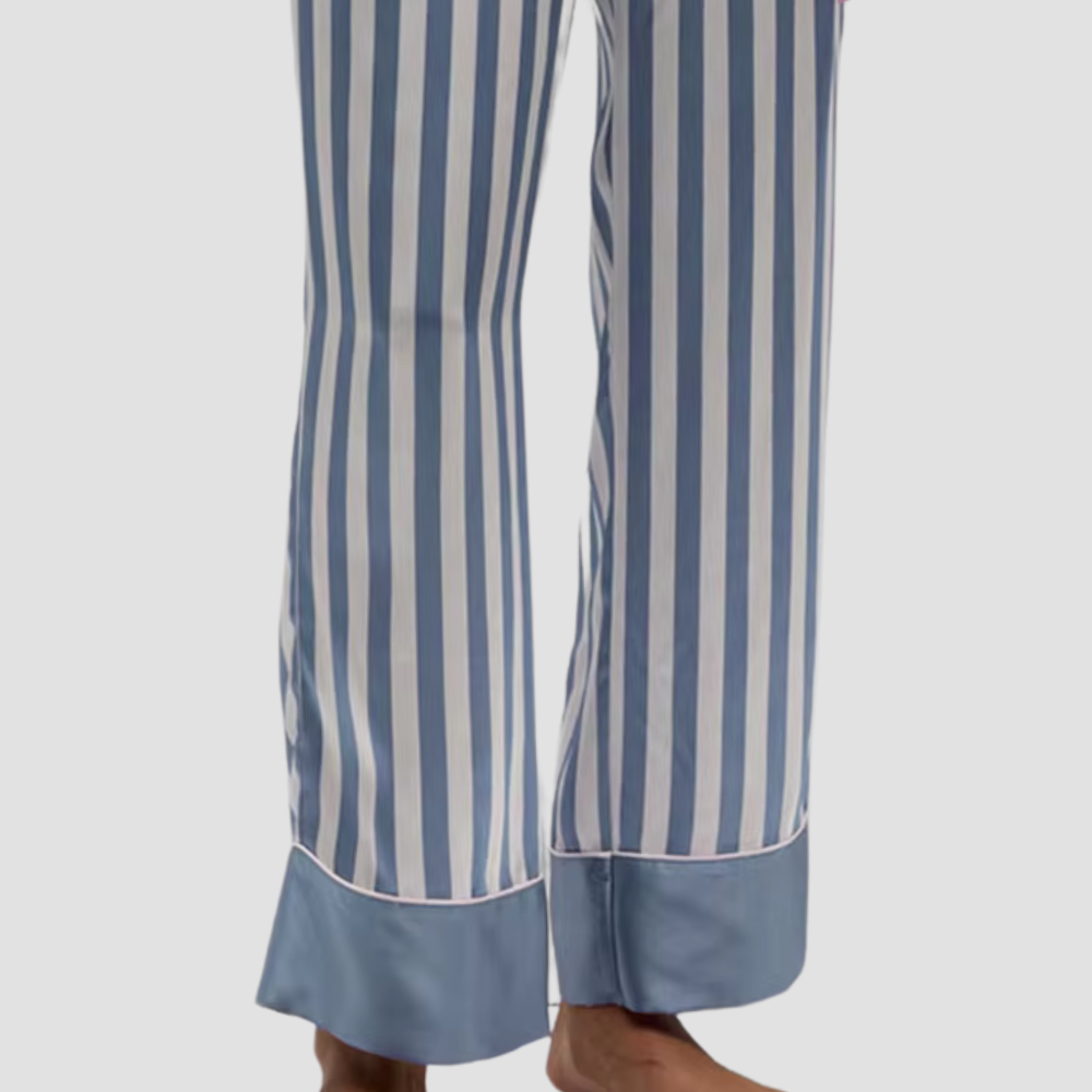 Striped Long Sleeve PJ Set