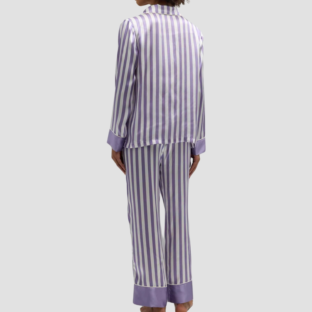 Striped Long Sleeve PJ Set