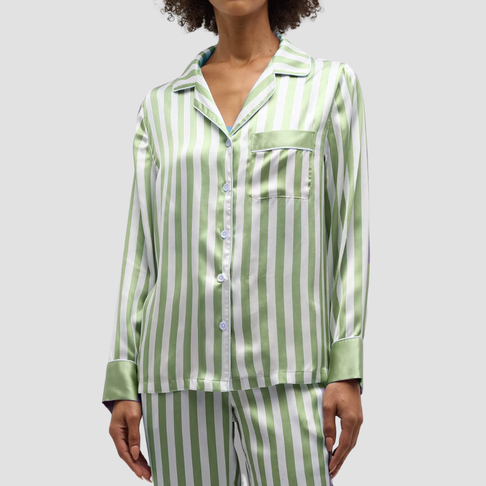 Striped Long Sleeve PJ Set