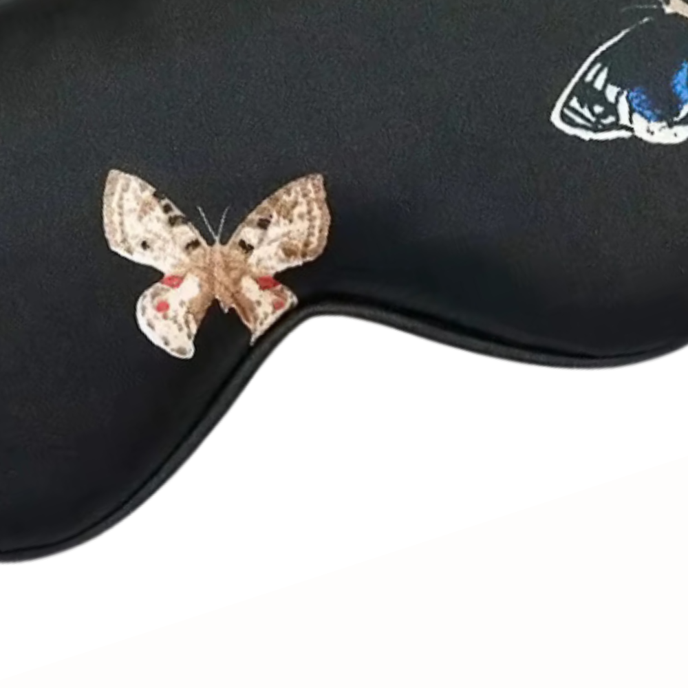 Butterfly Print Sleeping Mask