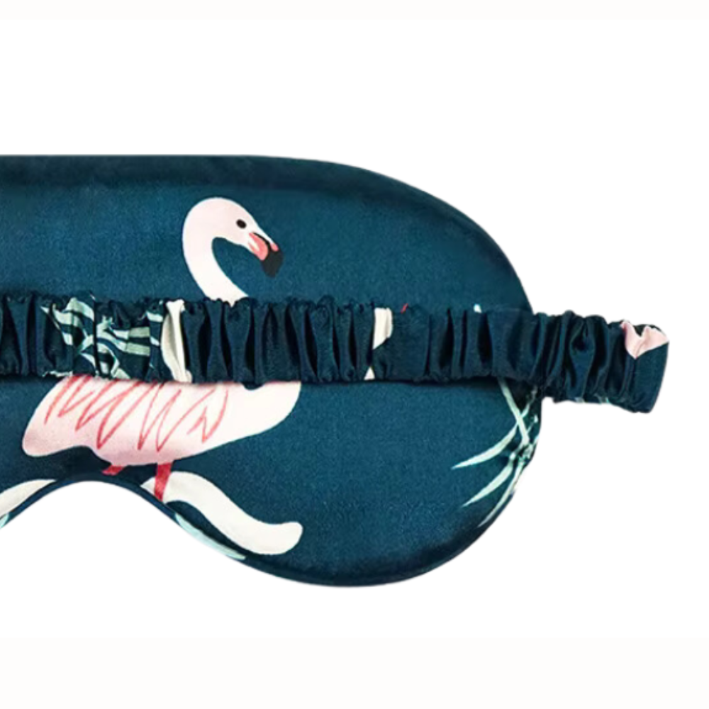 Swan Print Sleeping Mask