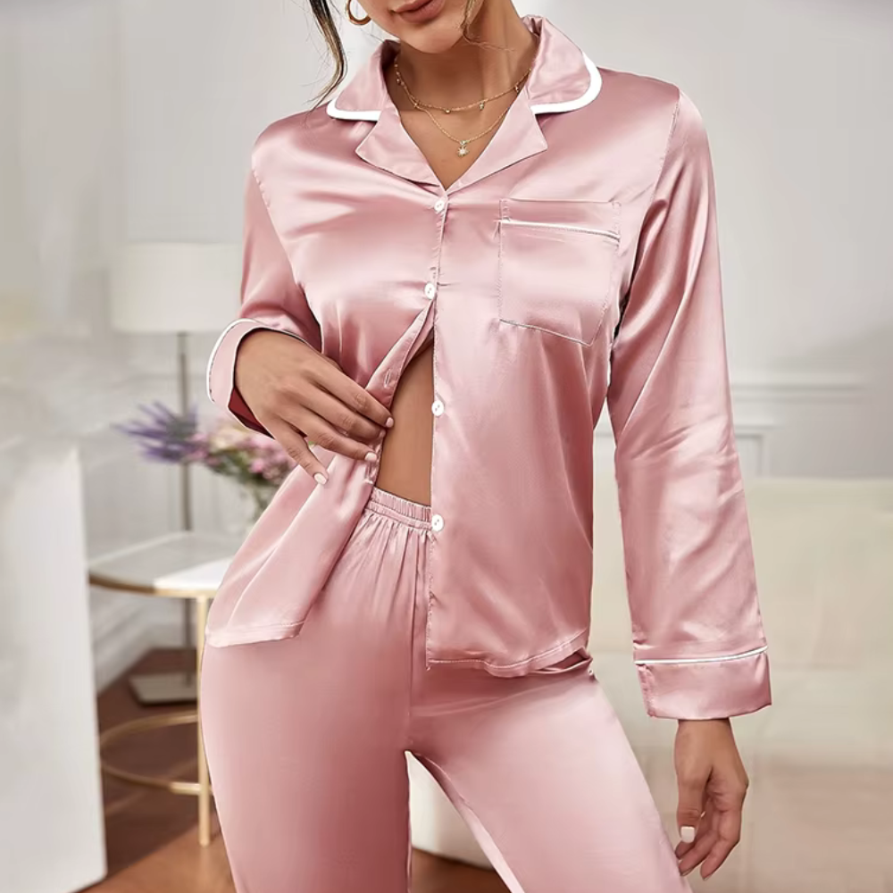 Luxurious Long Sleeve PJ Set