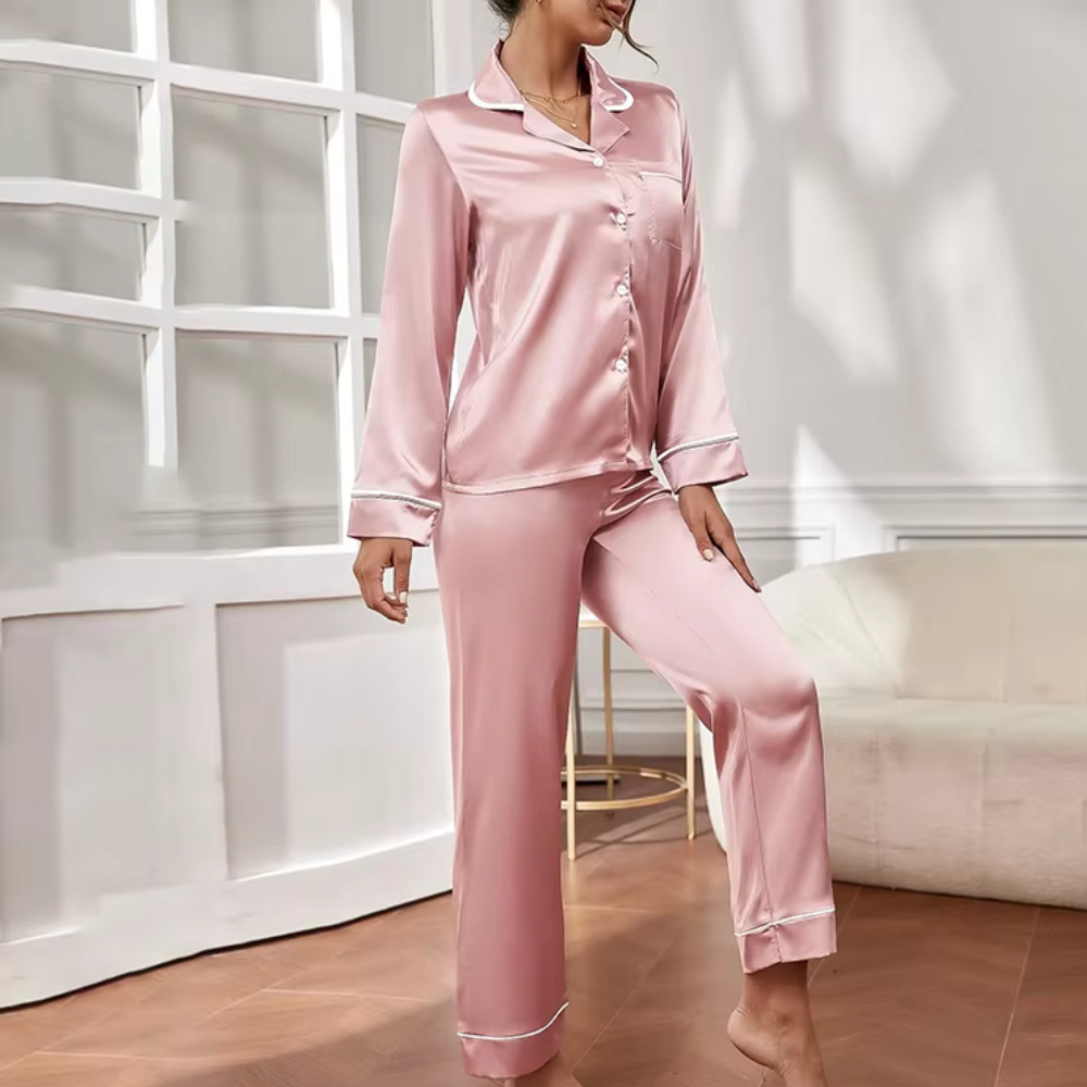 Luxurious Long Sleeve PJ Set