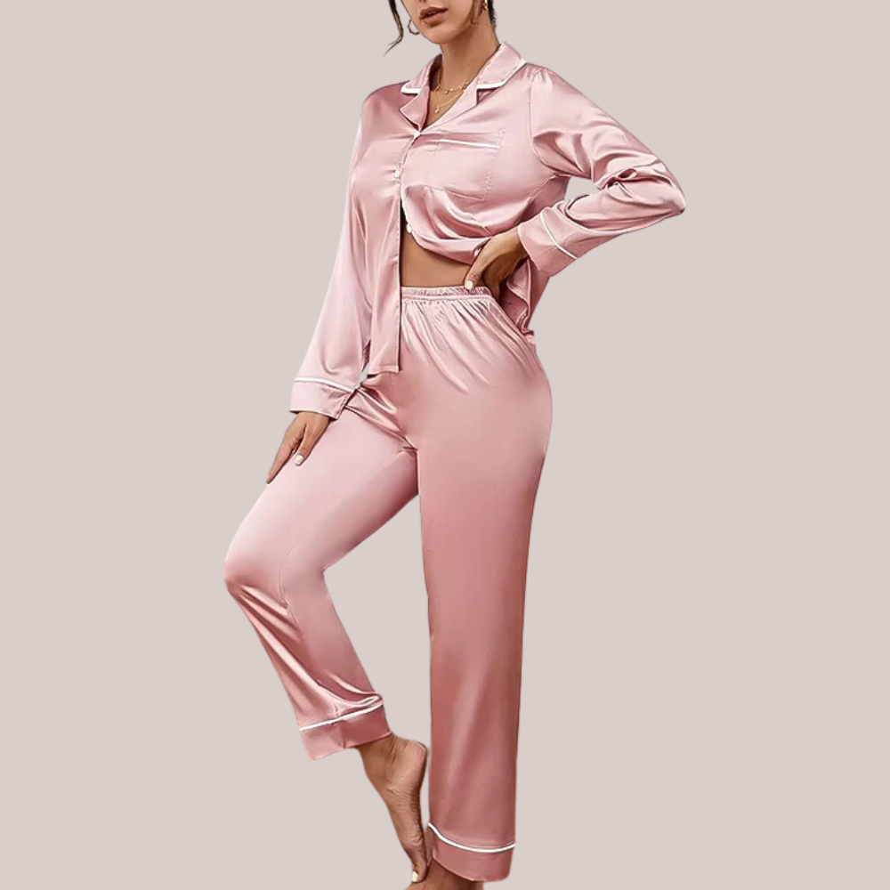 Luxurious Long Sleeve PJ Set