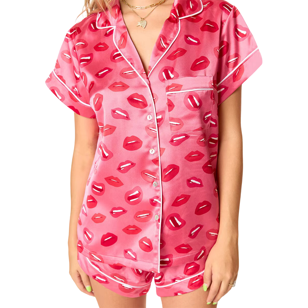 Cute Print PJ Set