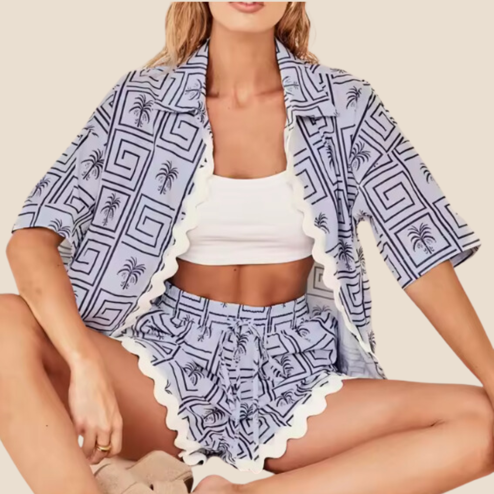 Summer Print PJ Set