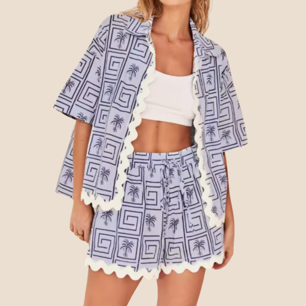 Summer Print PJ Set