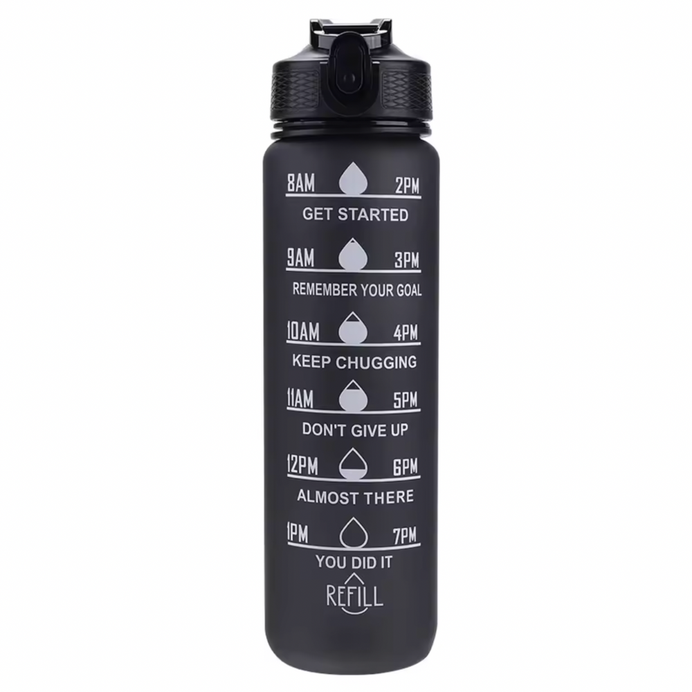 HydroTrack™- 1L Hydration Tracking Bottle
