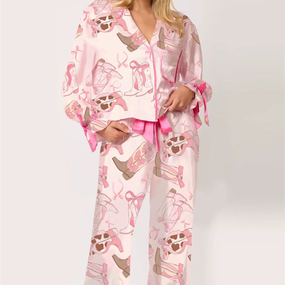 Bow Tie PJ Set