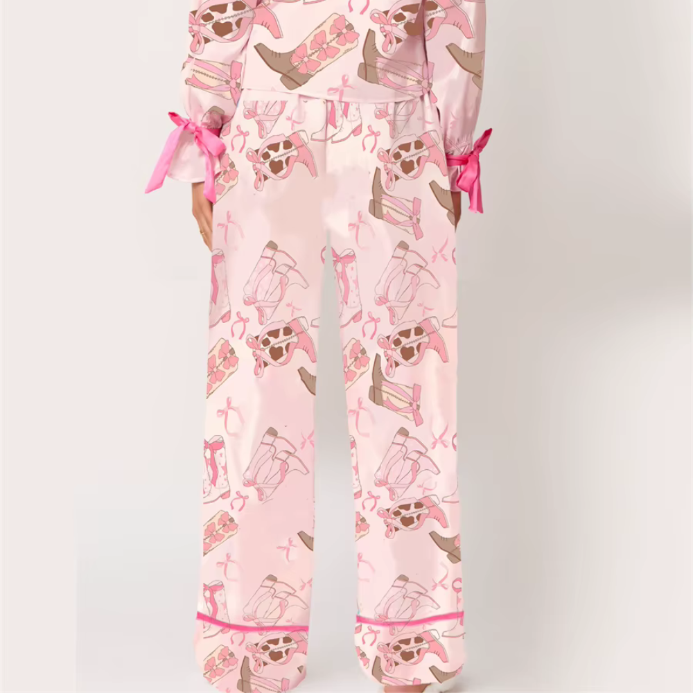 Bow Tie PJ Set