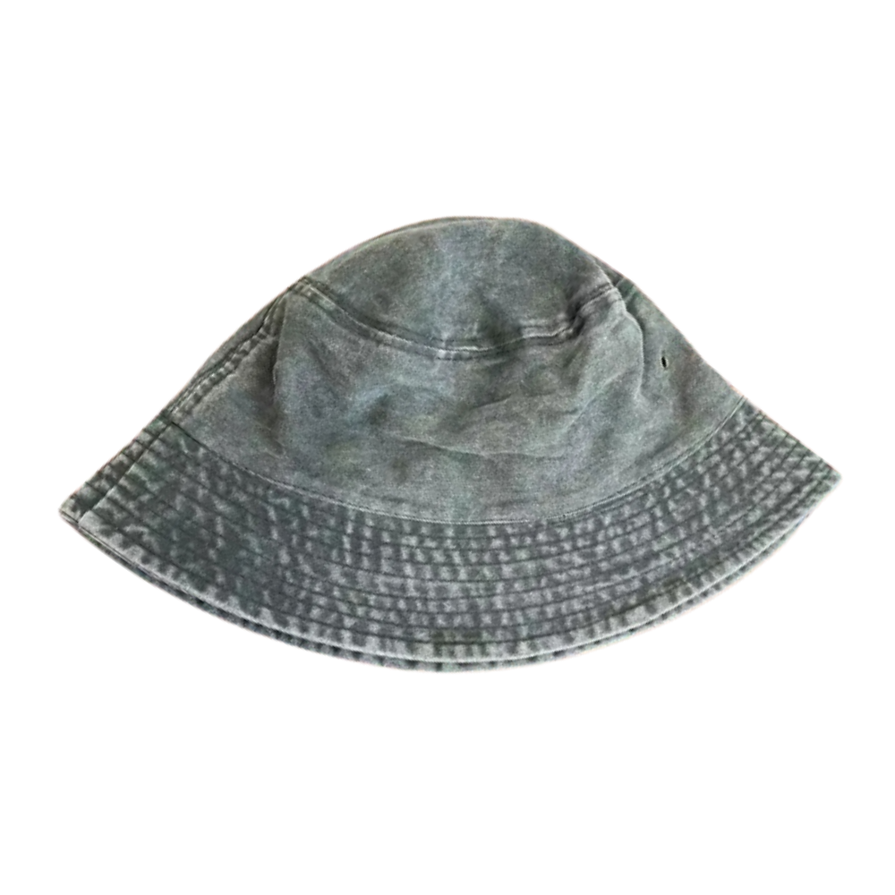 Washed Denim Bucket Hat