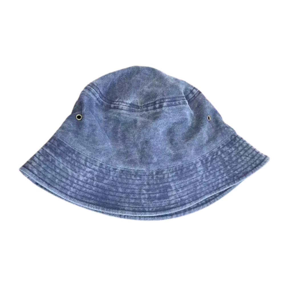 Washed Denim Bucket Hat