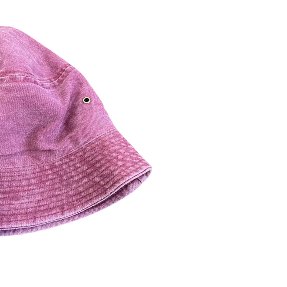 Washed Denim Bucket Hat