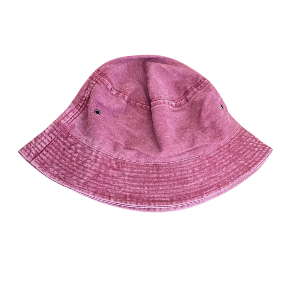 Washed Denim Bucket Hat