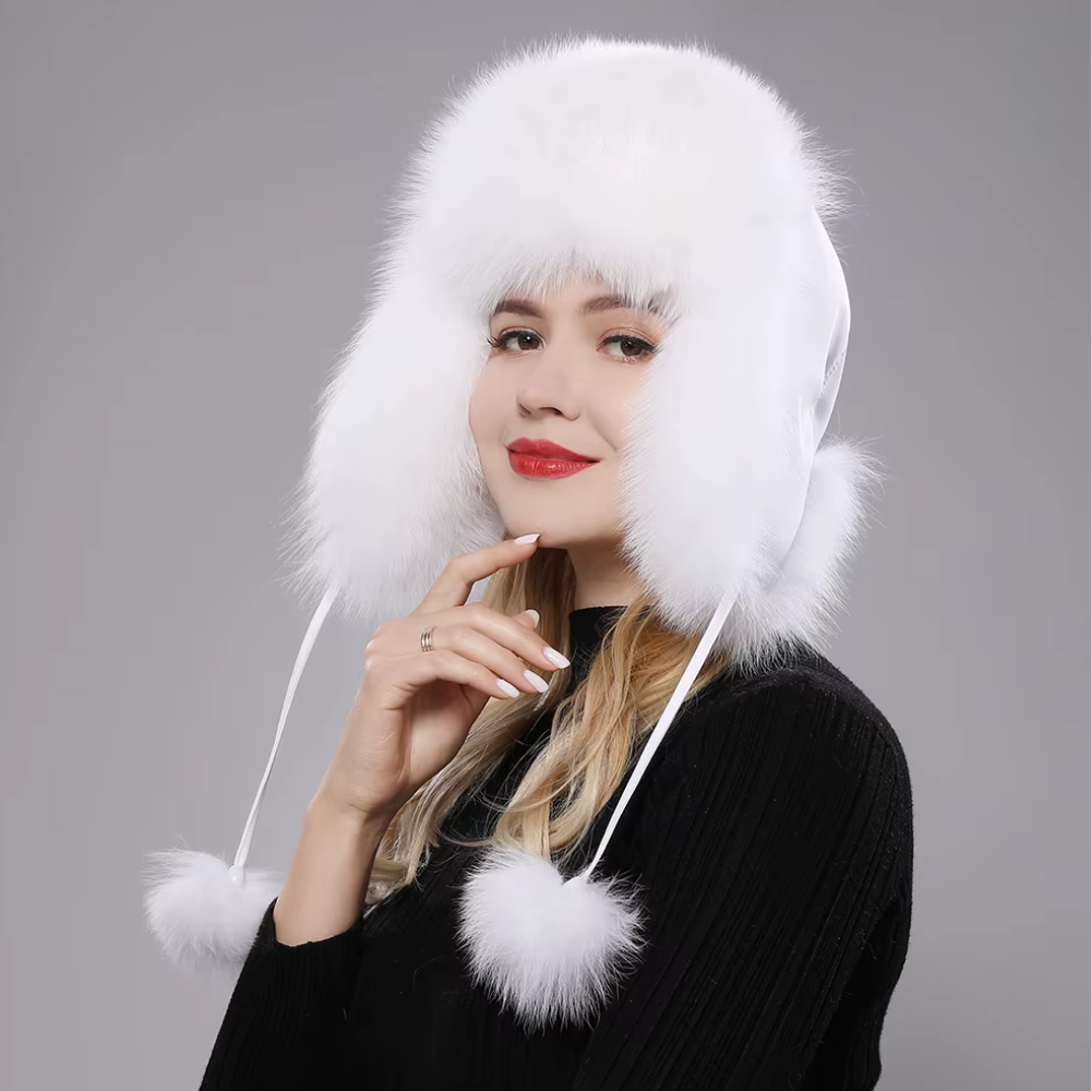 Real Fur Earflap Hat