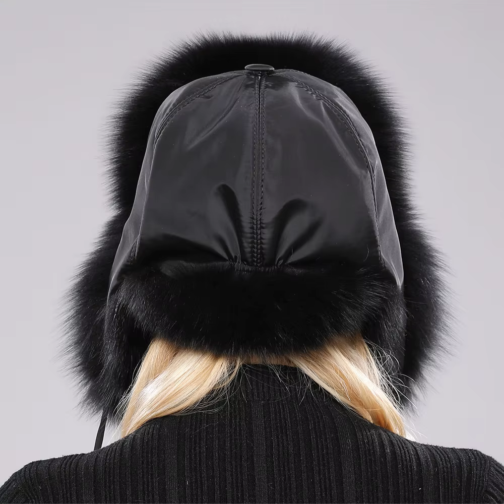 Real Fur Earflap Hat