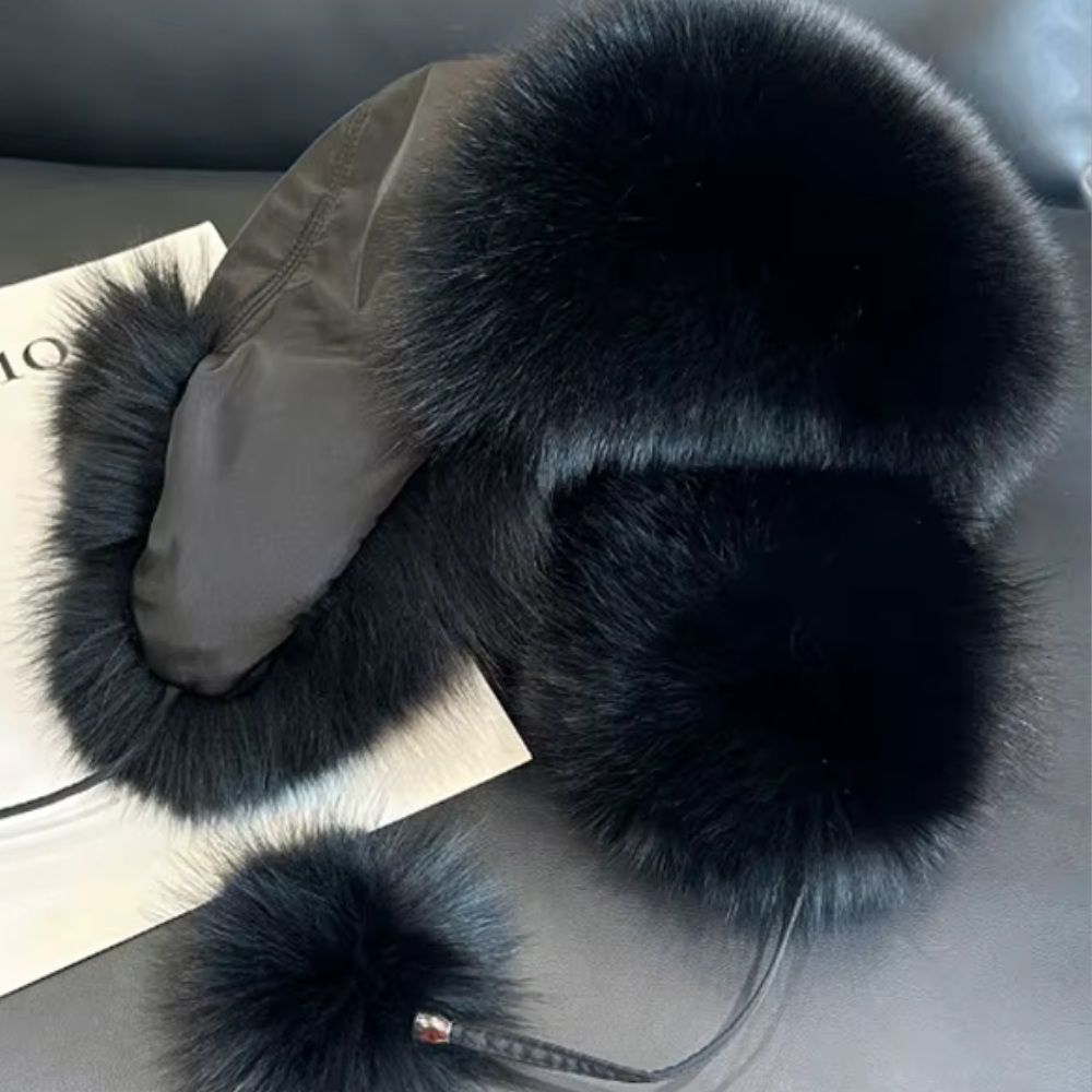 Winter Fur Earflap Hat