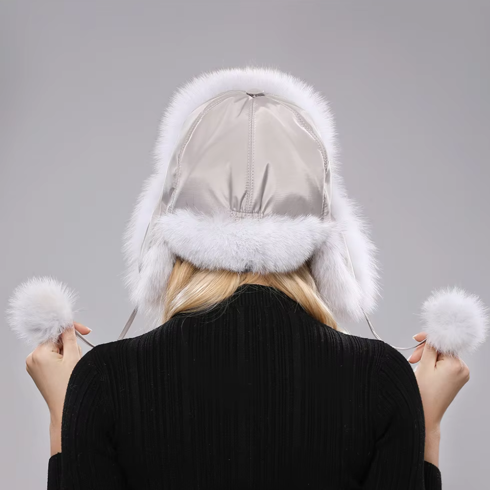 Real Fur Earflap Hat