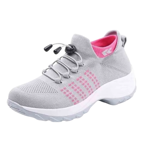 Women's Orthopedic Stretch Cushion Slip On Walking Shoes